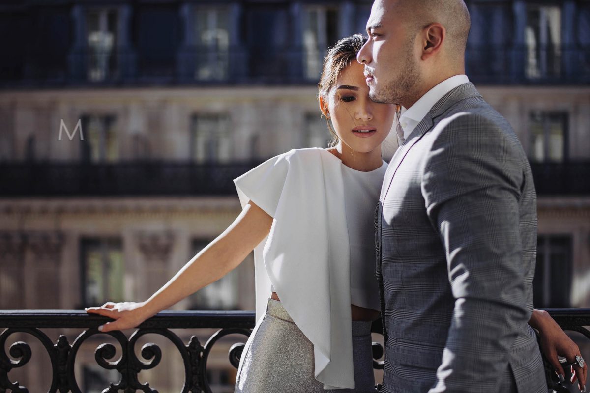 Paris Pre-Wedding Photos | Mikki and Miko - Modern Destination Wedding ...